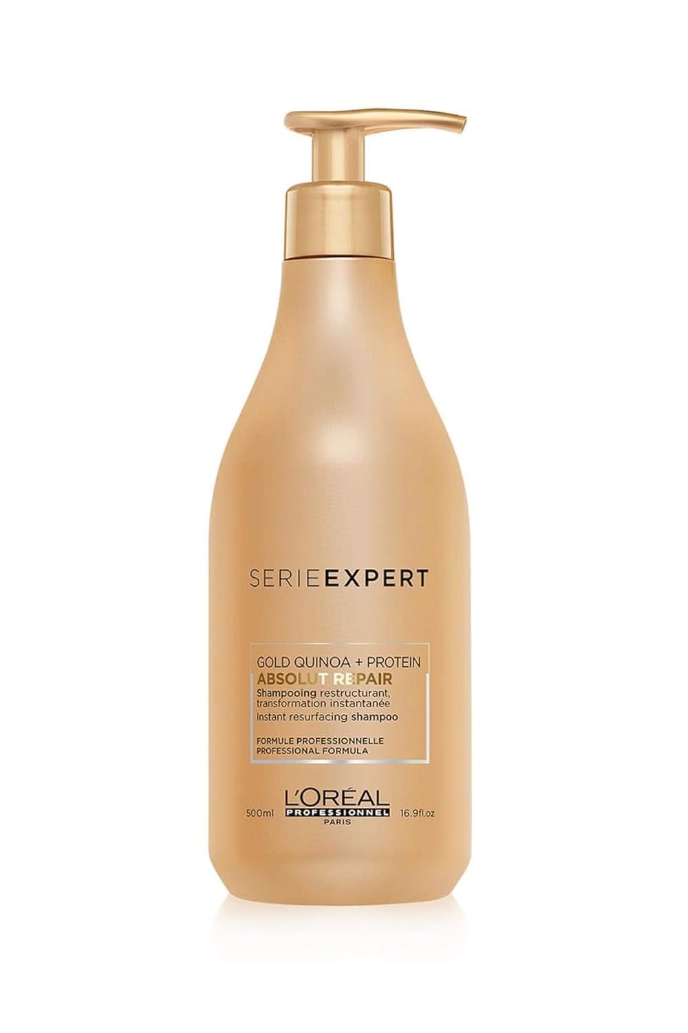 L'OréAl Professionnel Serie Expert Absolut Repair Gold, Quinoa sampon + Protein zuhany és fürdő Naty Shop