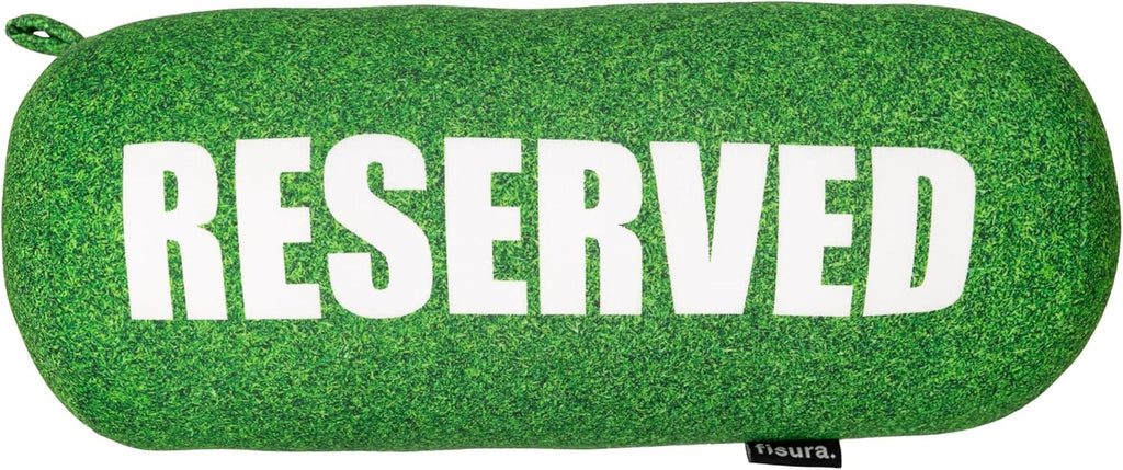 FISURA Pernă de plajă, Culoare gradient, 29 X 12 Cm, Pernă de relaxare, Roz, Pernă de călătorie originală, Pernă de camping din poliester, Demontată Perne calatorie Naty Shop Rezervat