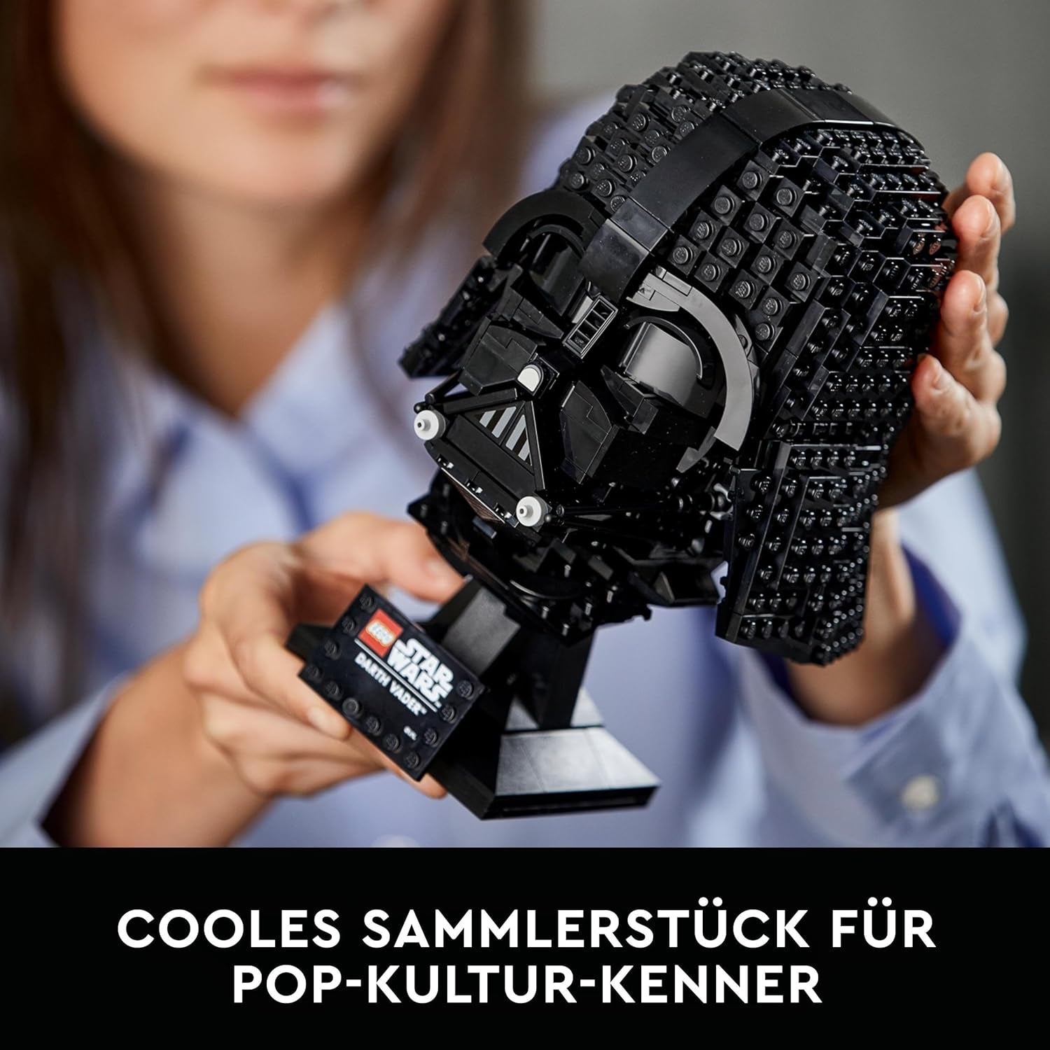 LEGO Star Wars Darth Vader sisaképítő készlet felnőtteknek, ajándékötlet férfiaknak, nőknek, neki, gyűjteménymodell építéshez és bemutatáshoz 75304 építőkészlet Besuche den LEGO-Store