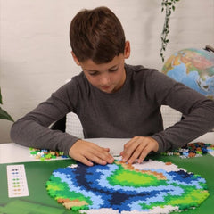 PLUSZ PLUSZ Earth Block Puzzle 800 db Globe, Erde