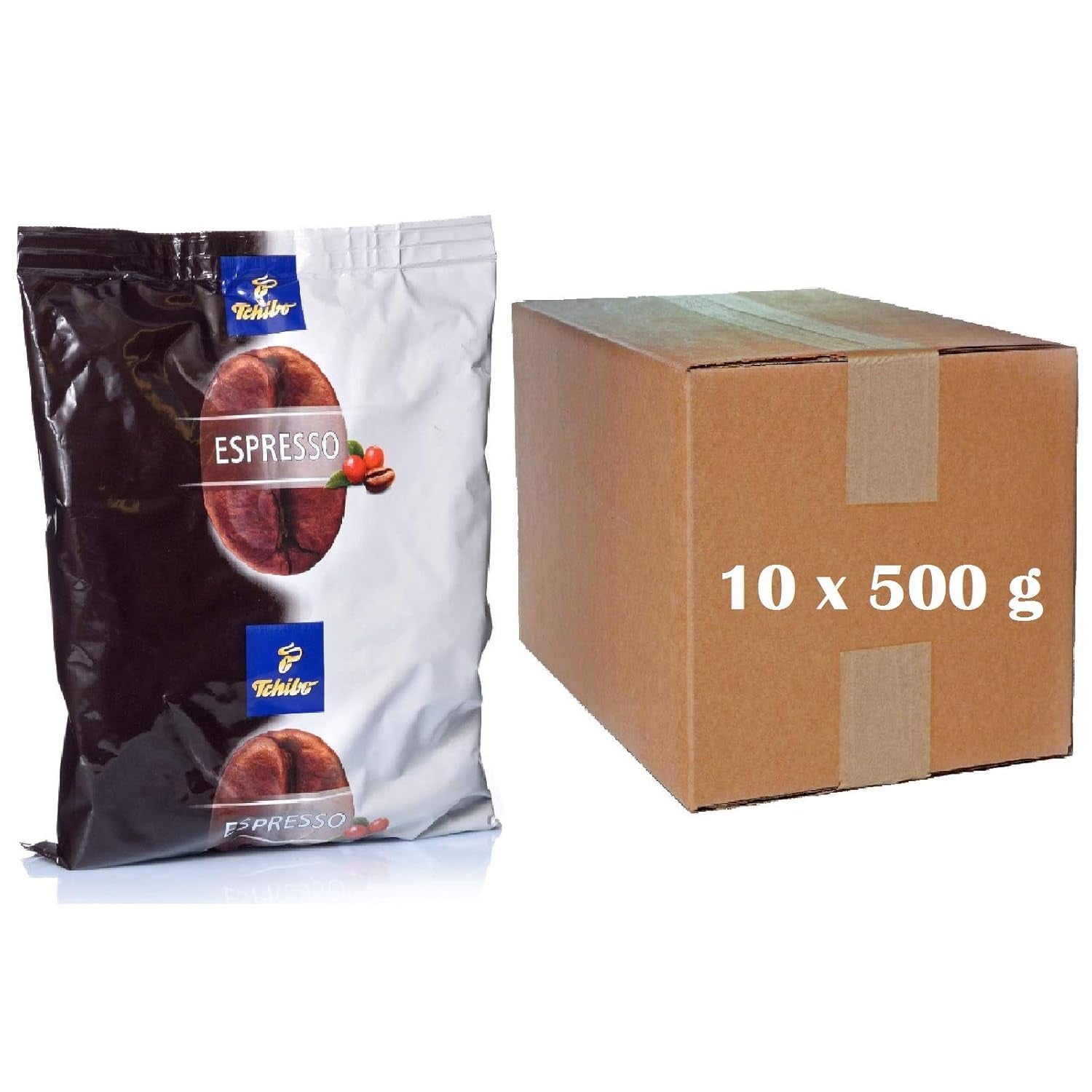 Tchibo Espresso Classico - 10 boabe de cafea x 500g
