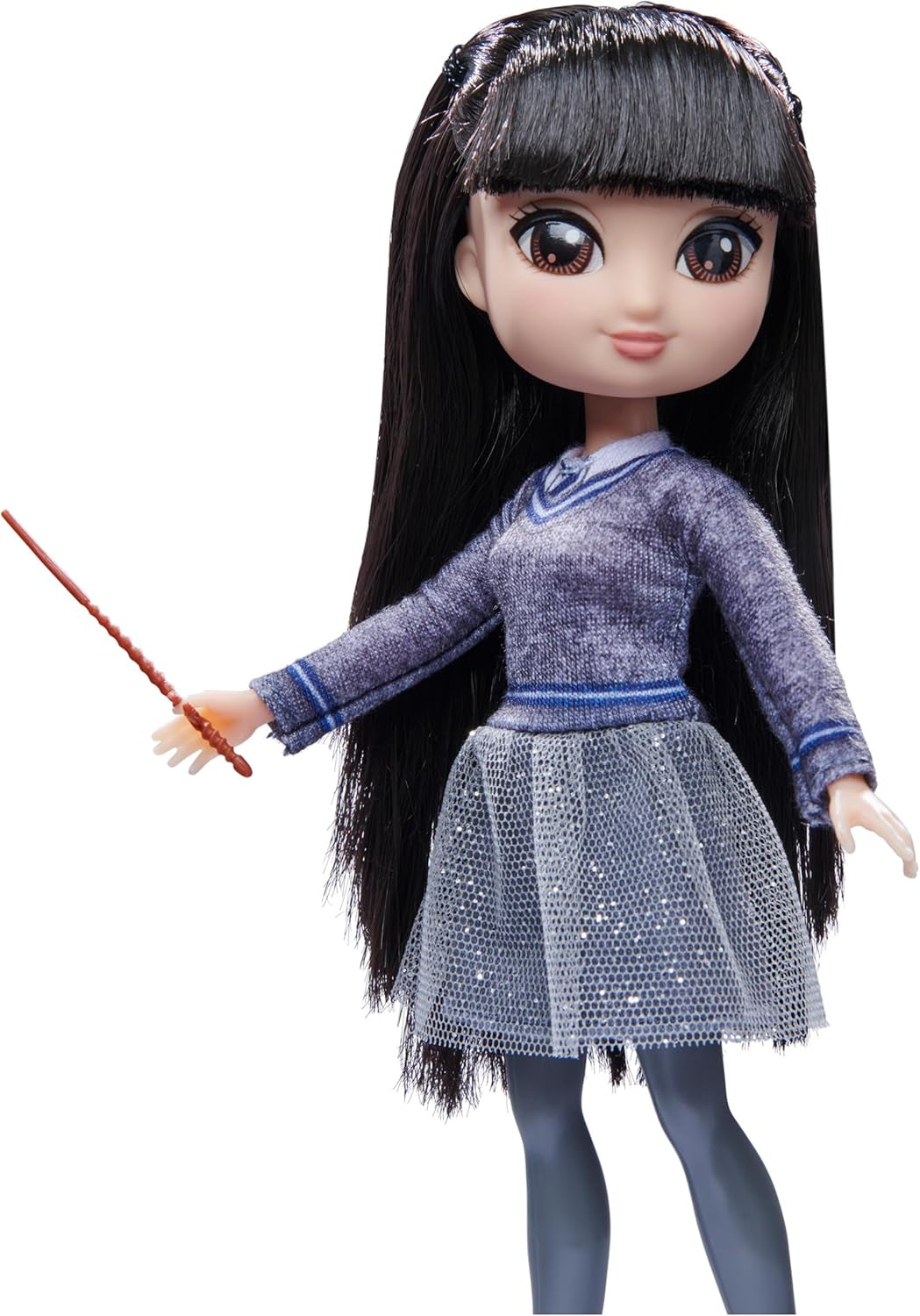 Wizarding World, Cho Chang Sammelpuppe in Harry Potter Hogwarts-Ravenclaw-Uniform mit Zubehör, Kinderspielzeug für Mädchen und Jungen ab 5 Jahren