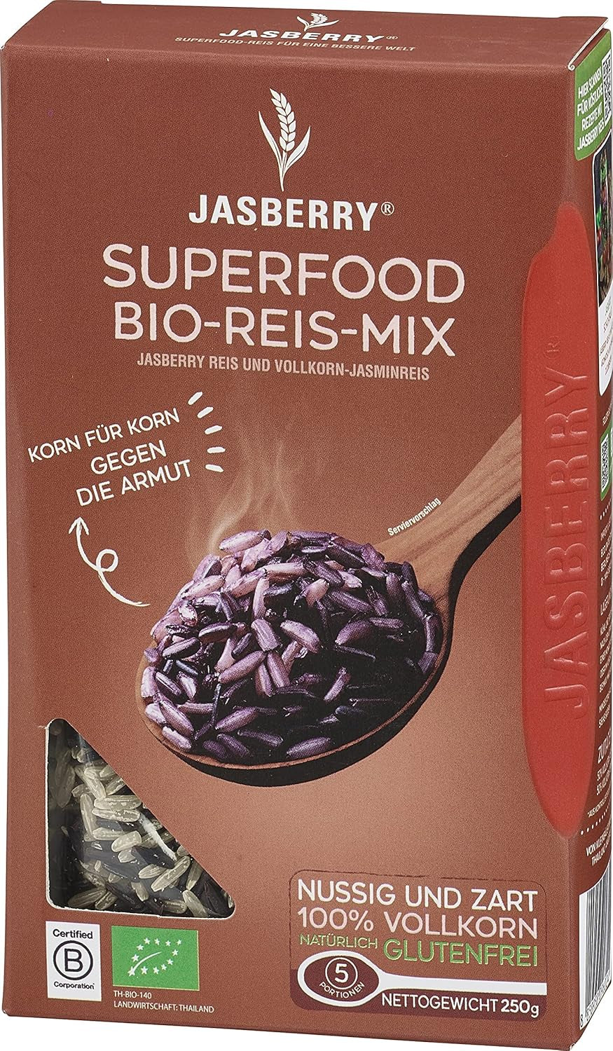 Superfood bio teljes rizs 250g - Vegyes változat