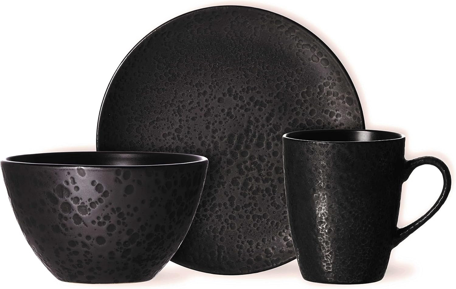 Serviciu de mic dejun Ritzenhoff & Breker Kitwe, 12 piese, negru