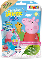 INKEE SURPRISE - Bombe de baie Peppa Pig pentru copii cu jucarie surpriza Peppa Pig pentru cada - aditiv pentru baie pentru copii Mama si Copilul Naty Shop
