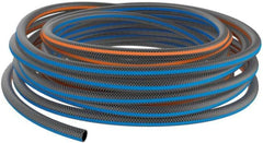 Furtun de grădină Fiskars S, seria X, furtun de apă pentru udare manuală, 13 mm (1/2"), lungime: 15 m, racord universal, protecție UV, protecție la îngheț, rezistent la răsucire, albastru, 1076044