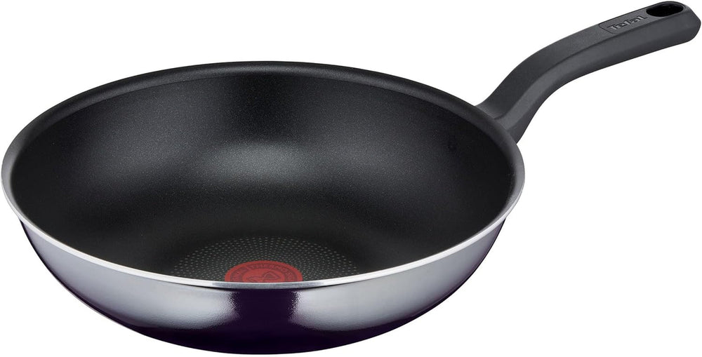 Tefal D52606 Resist, acoperire antiaderentă din titan Oale si Tigai Naty Shop 28 Cm / Wok