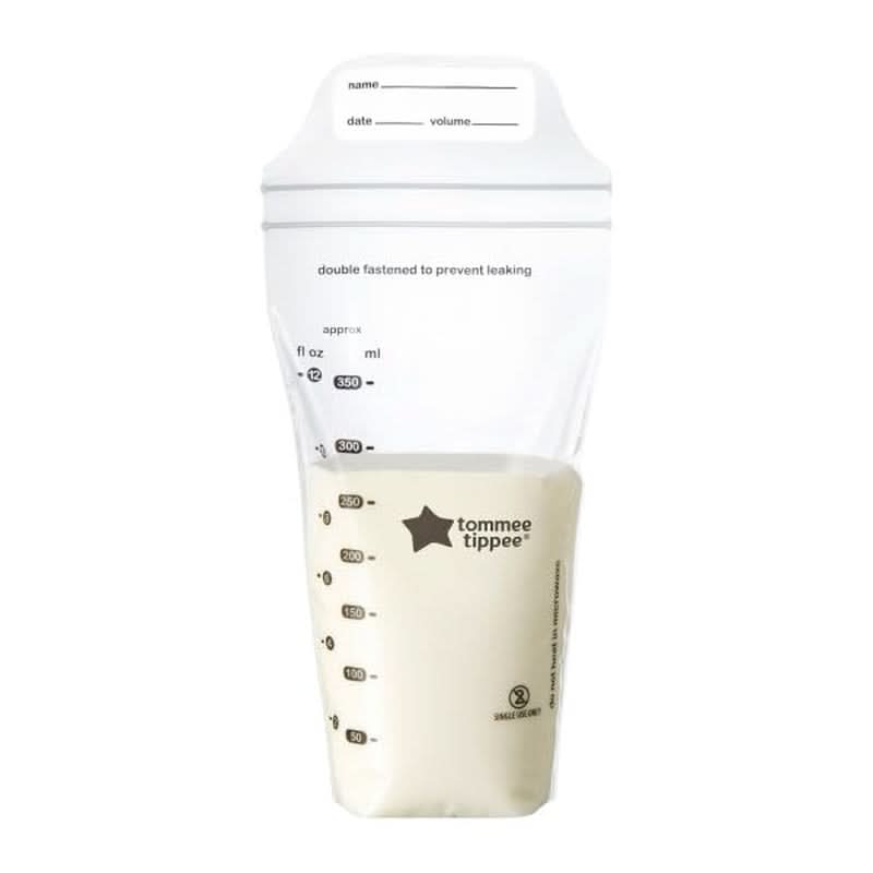 Tommee Tippee Closer to Nature Anyatejtároló zacskók, elősterilizált, 350 ml Kiegészítők Élelmiszer és szoptatás Bebe Naty Shop