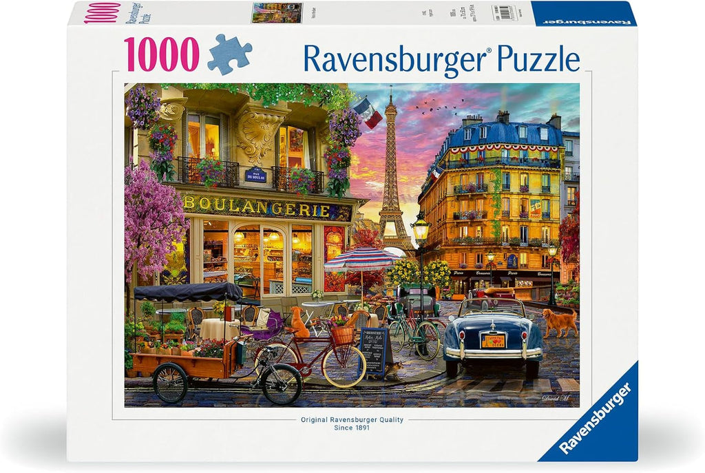 Ravensburger Puzzle 12000885 - Paris în zori - puzzle jigsaw de 1000 de piese pentru adulți și copii de peste 14 ani Puzzle Naty Shop