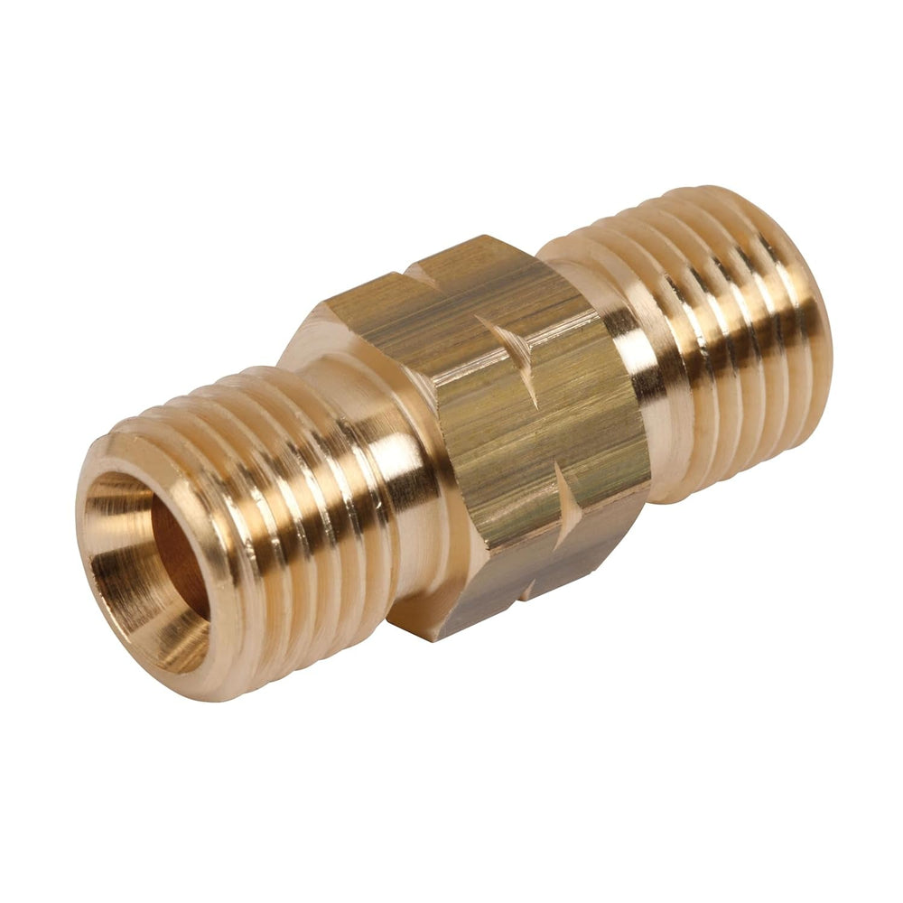 Niplu dublu industrial ROTHENBERGER - 2x G 3/8" L | Pentru extinderea în siguranță a furtunurilor de gaz propan 540255E