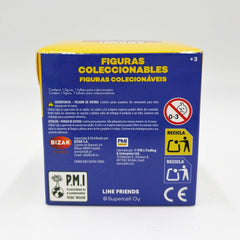 Bizak Brawl Stars 64112017-1 1. figura darab 4 cm-es figura meglepetésdobozban Többszereplős harci játék Korosztály 3+ Akciófigurák Naty Shop