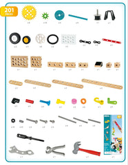 BRIO Builder – 34604 Builder óvodai készlet | Entwicklungsförderndes Rollenspiel- & Konstruktionsspielzeug für Kinder ab 3 Jahren