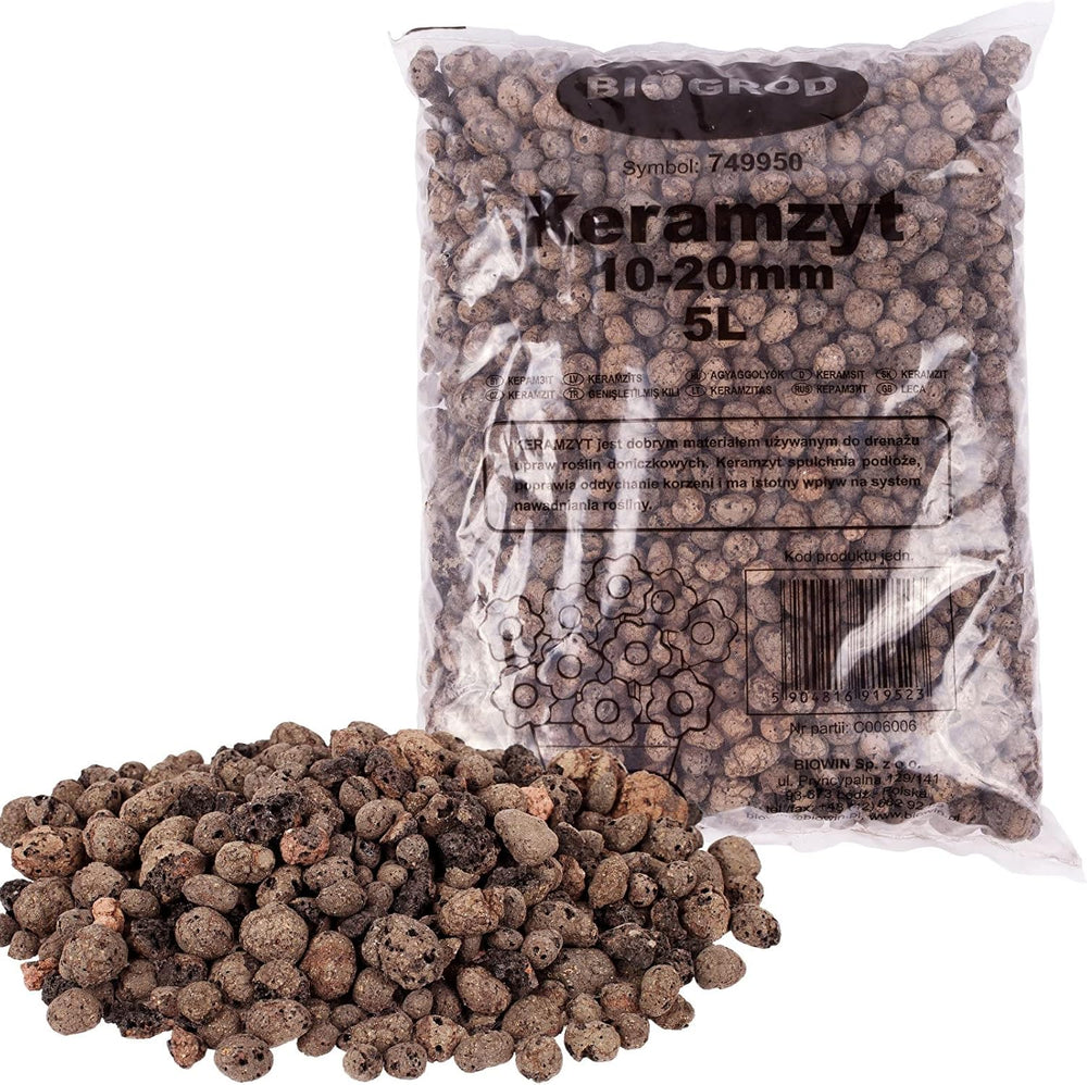 Browin 749950 Keramsit - duzzasztott agyag 4 L, 10-20 mm, barna