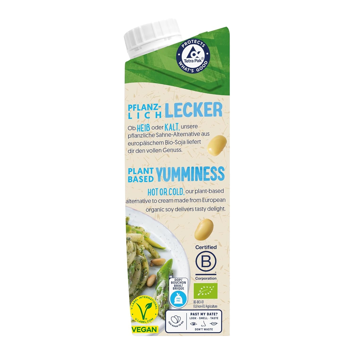 Alpro Bio Cooking Soya – Vegán Bio Kochcreme – 15 x 250 ml