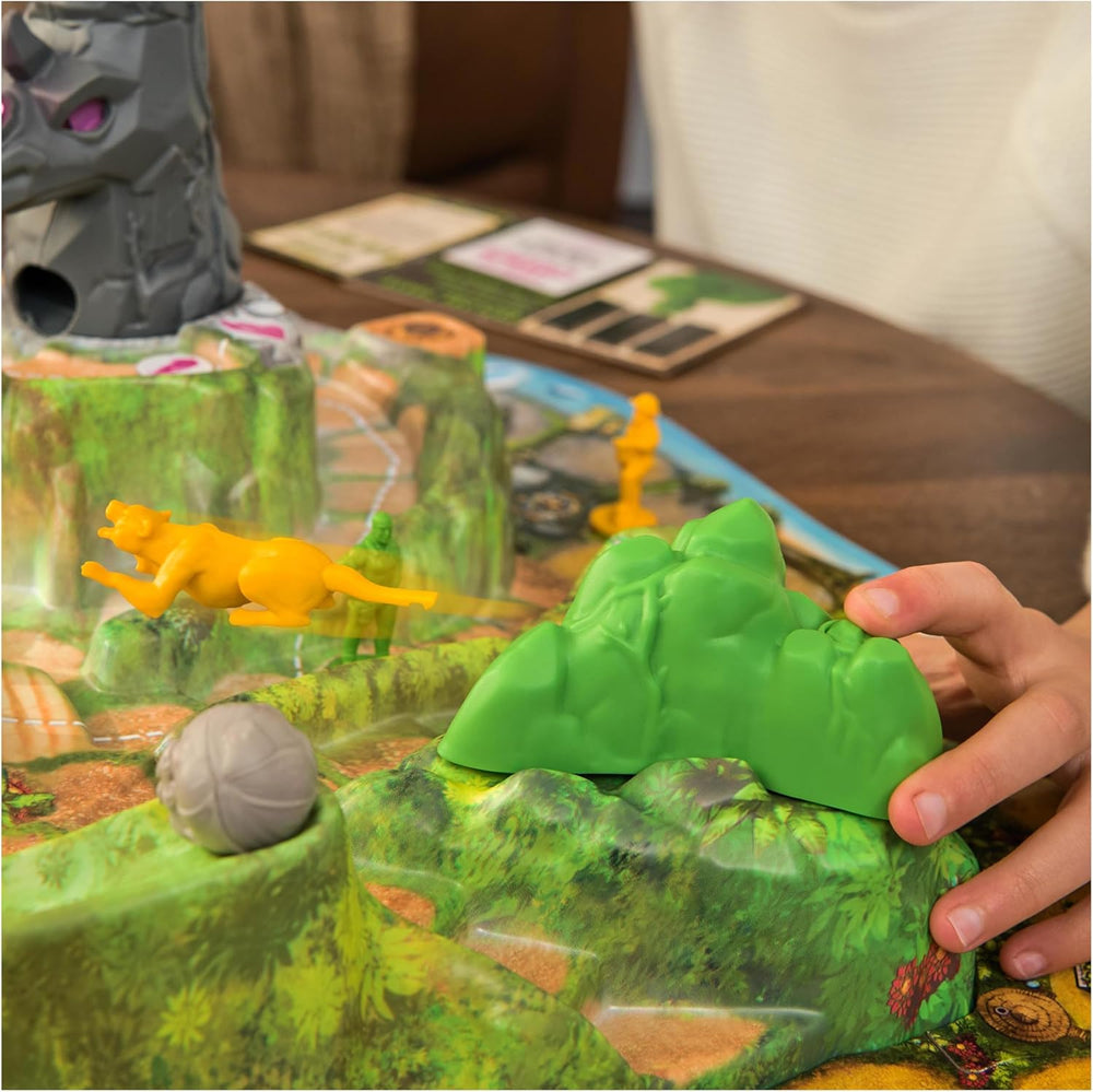 Spin Master Games - Jumanji Stampede - egy hatalmas kooperatív 3D-s kalandjáték az egész családnak, 2-4 játékos számára, 8 éves kortól