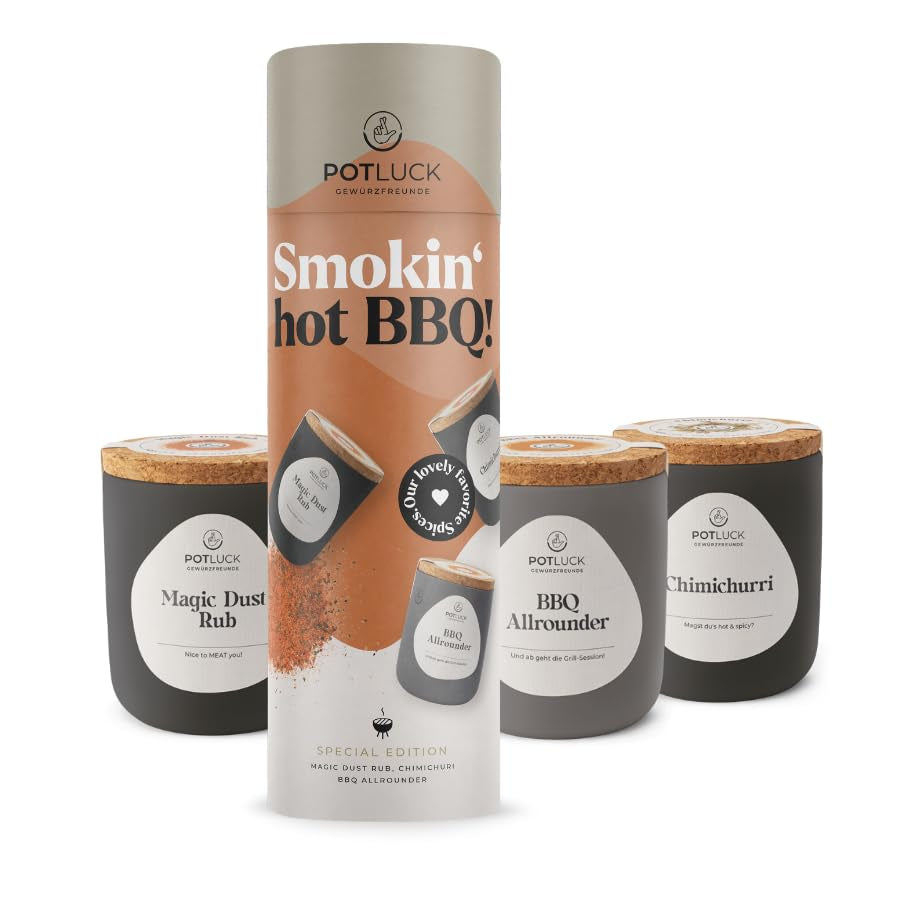 Potluck | Feta Gewürz | Gewürzmischung im Keramiktopf | 50g | Mit natürliche Inhaltsstoffen