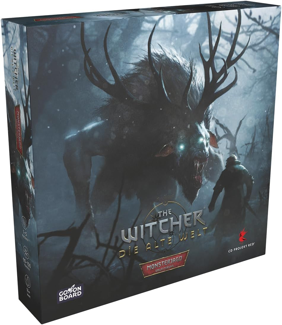 Ugrás a fedélzetre, The Witcher: The Old World – Szörnyvadászat, Kiegészítés, Szakértői játék, Társasjáték, 1-5 játékos, 14 éven felüliek, 90-150 perc, német