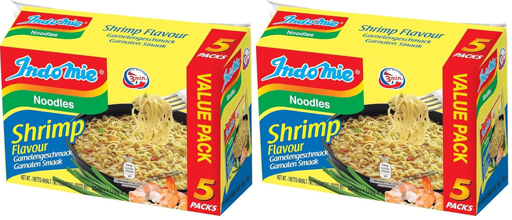 INDOMIE - Instant tészta garnélával, 5 db-os csomag (1 x 5 x 70 g)