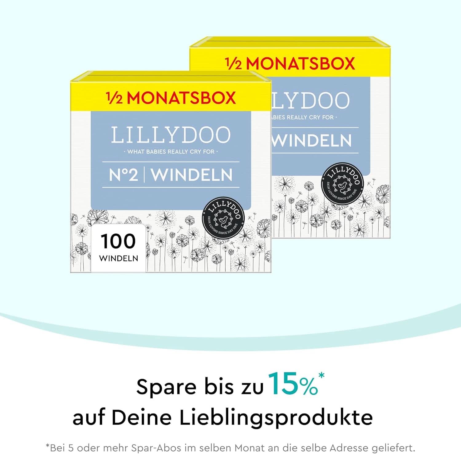 LILLYDOO Scutece prietenoase cu pielea, mărimea 2 (4-8 kg) Mama si Copilul Naty Shop