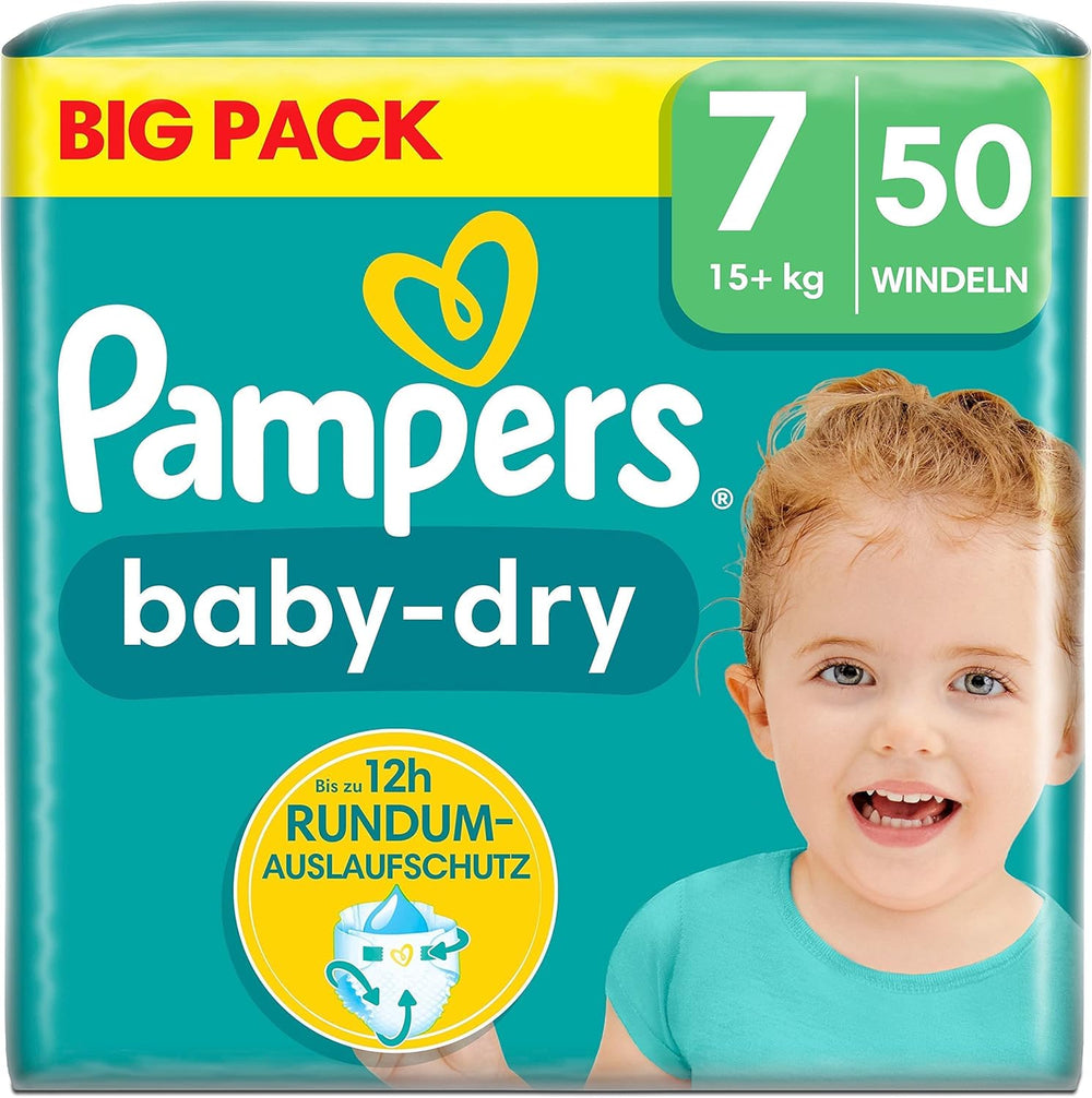 Pelenkák Pampers 81657566 Baby-Dry nadrág, fehér