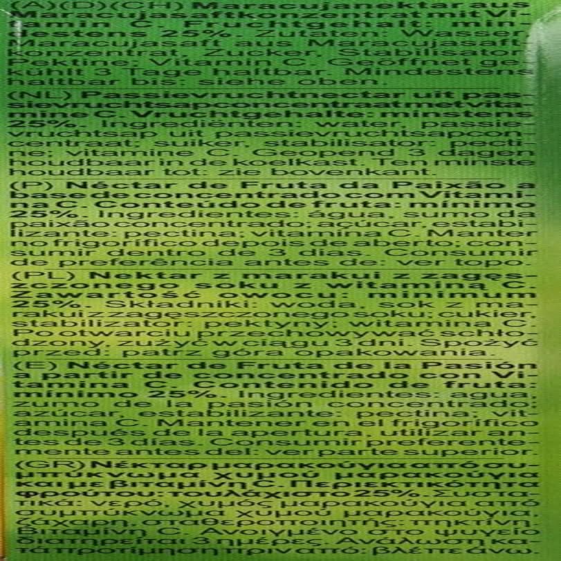 Rauch Happy Day Maracuja | Cu o mulțime de vitamina C | Magie exotică și aromă intensă | 6X 1 litru, Tetra Prisma Bauturi fara alcool Naty Shop