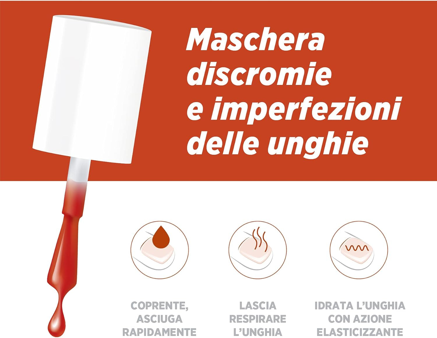 Microblock 3 az 1-ben körömgomba körömlakk sötét narancssárga körömgomba ellen 5 ml 16 szín