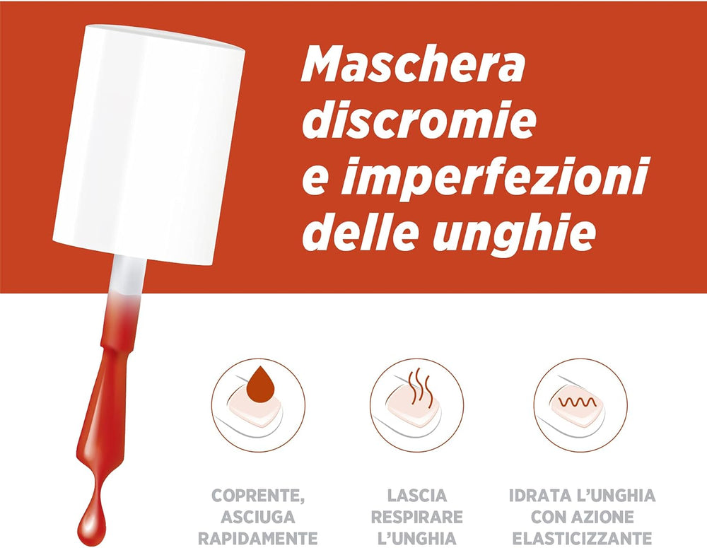 Microblock 3 az 1-ben körömgomba körömlakk sötét narancssárga körömgomba ellen 5 ml 16 szín