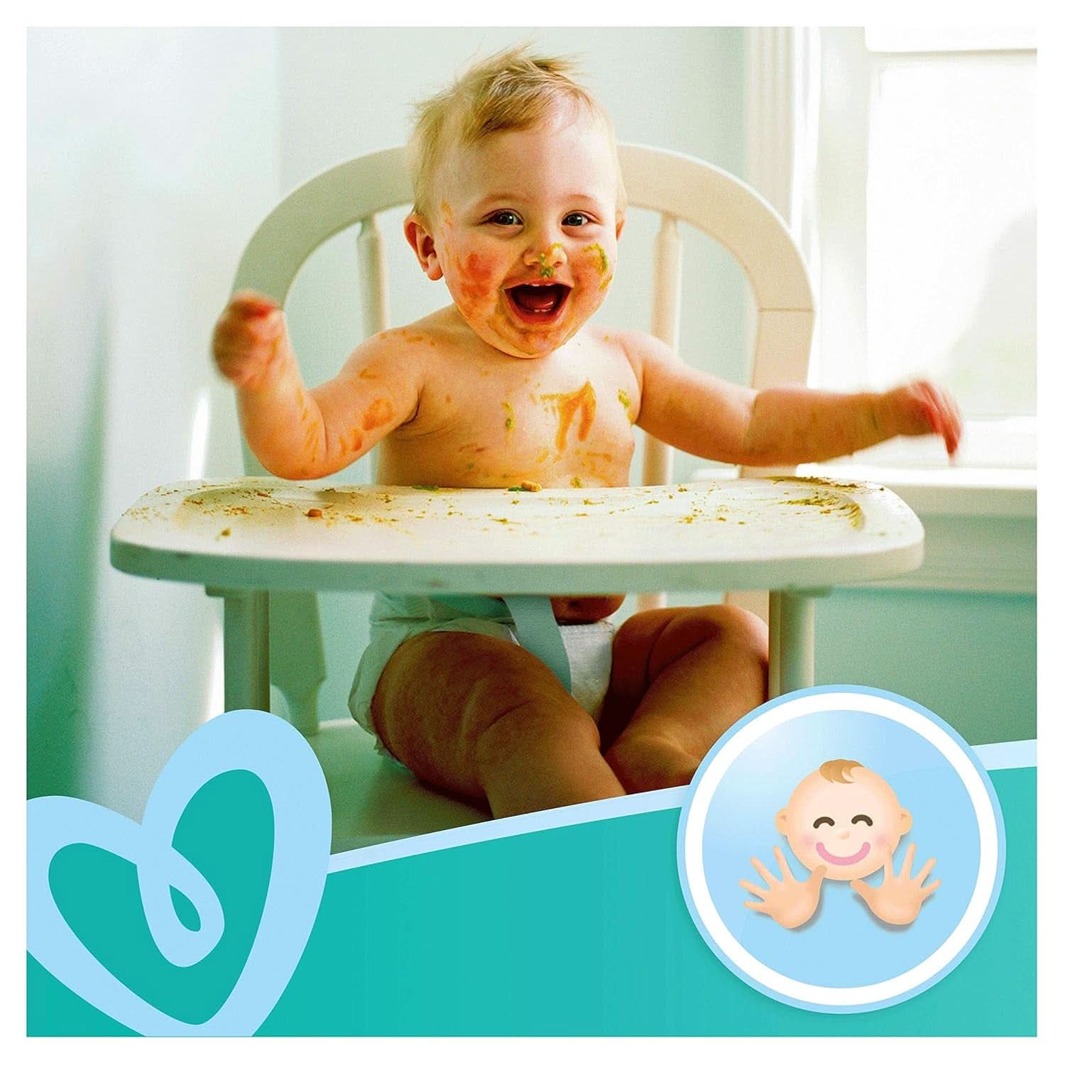 Pampers, Fresh Clean, 80 törlőkendő Baby Wet Wipes Naty Shop