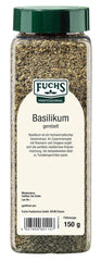 - Basilikum gerebel | Mediterranes Gewürzkraut für Großverbraucher | Mit praktischem Streuaufsatz | 150 g im großen Streuer