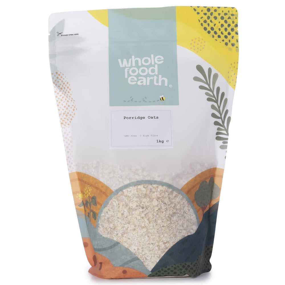 Wholefood Earth - Bio zabkása 3 kg | Nem GMO | Vegán | Rostban gazdag
