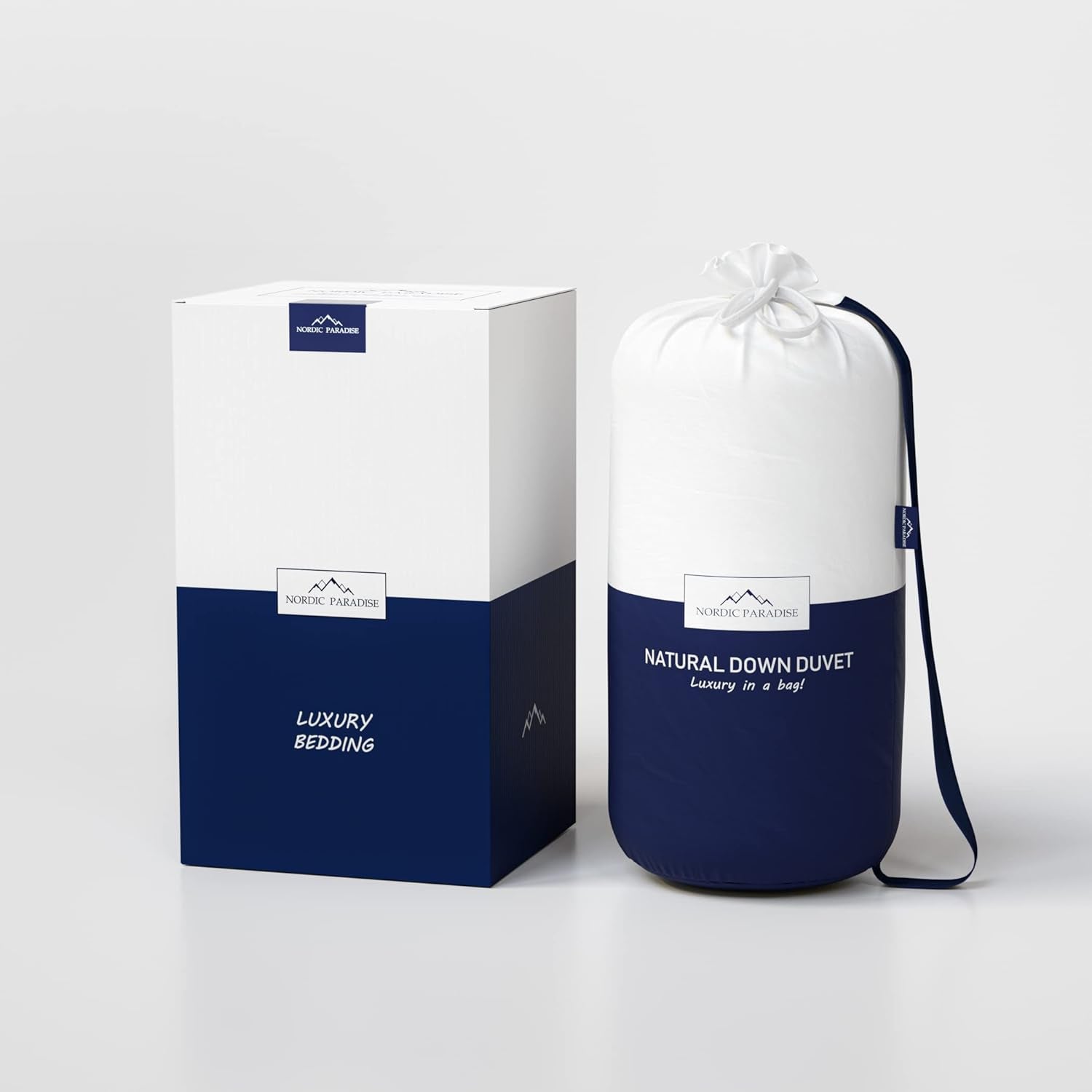 Nordic Paradise - Kényelmes paplan - 50% német kacsatoll - Meleg téli paplan - 200X200 Cm Paplanok és paplanok Naty Shop