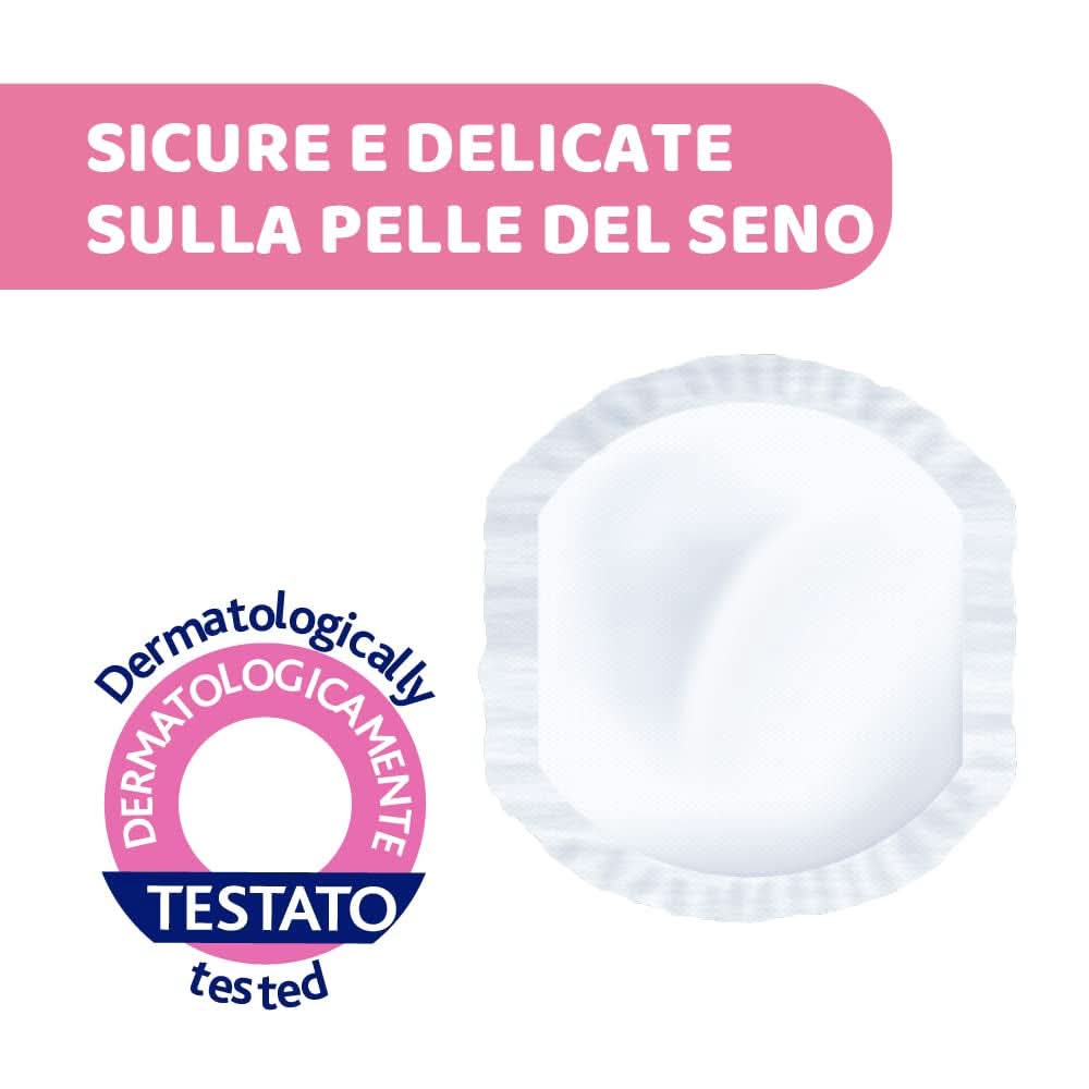 Chicco Acterielle Natural Feeling szoptató betét, 30 db Élelmiszer és szoptatási kiegészítők Bebe Naty Shop