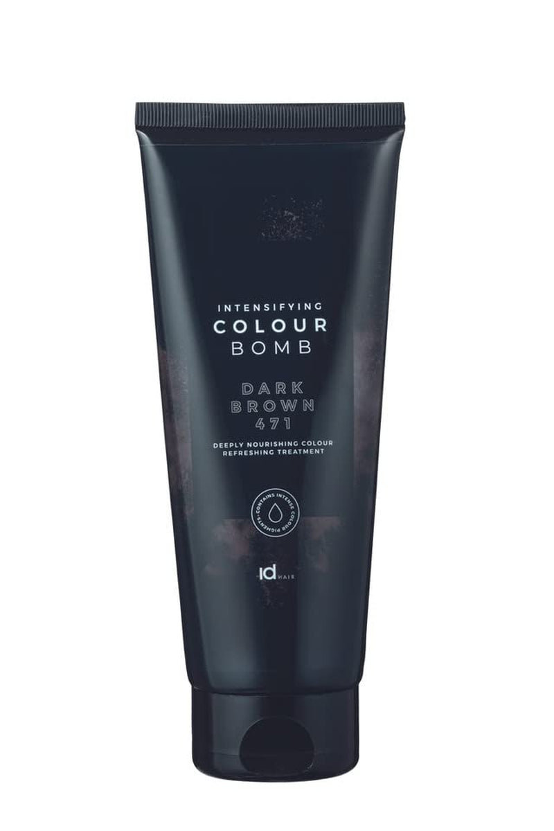 IdHAIR Bomba de culoare 250 ml - Aqua turcoaz Vopsea pentru par Naty Shop Maro închis