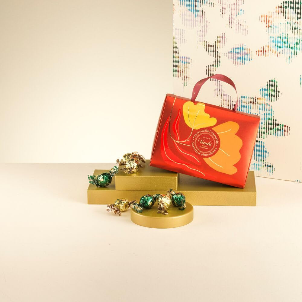 Venchi, őszi kollekció, 150 grammos Naty Shop csokoládé cukorka