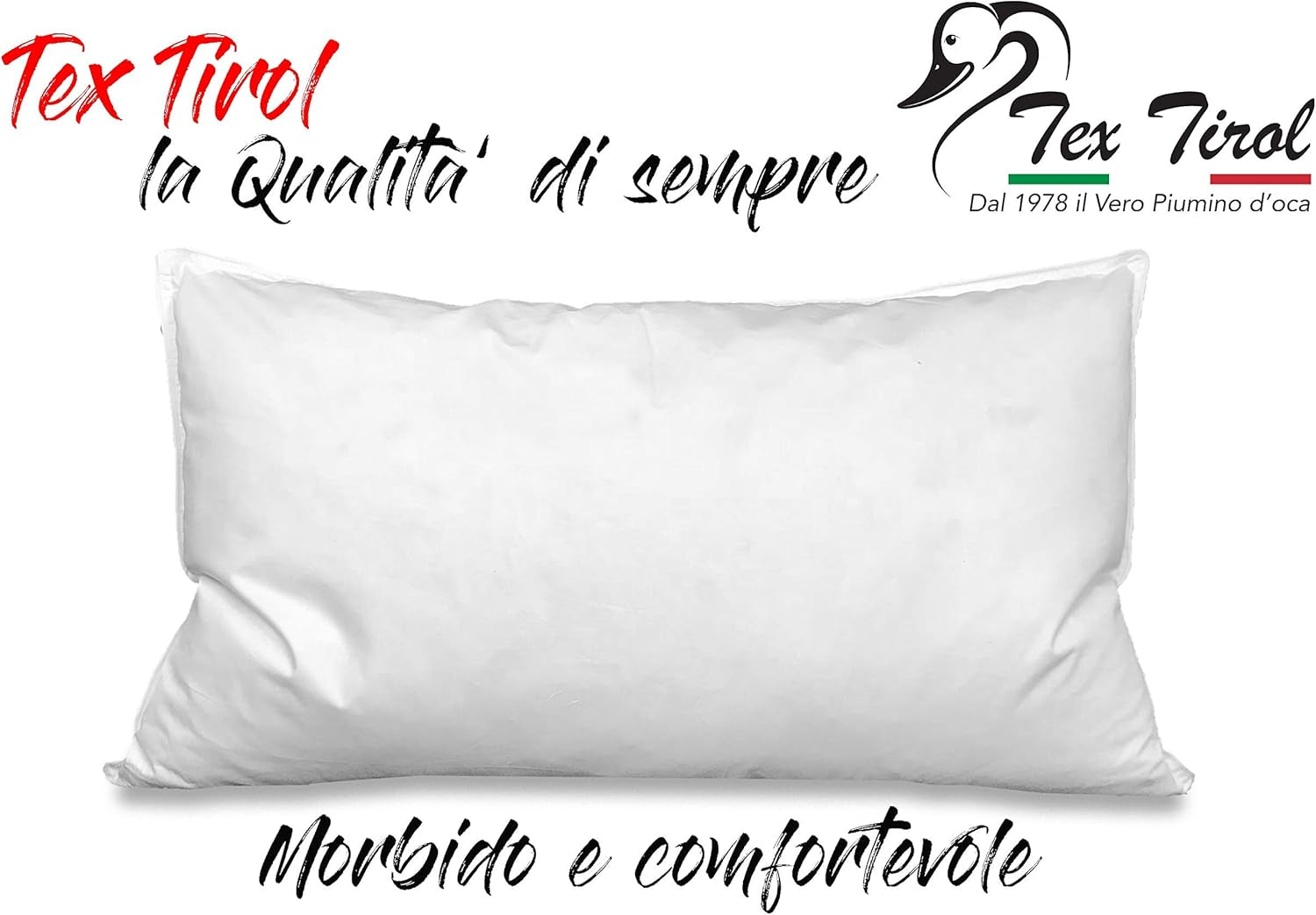 Dolomiti Tex Tirol pernă, puf, puf de gâscă Perne standard Naty Shop