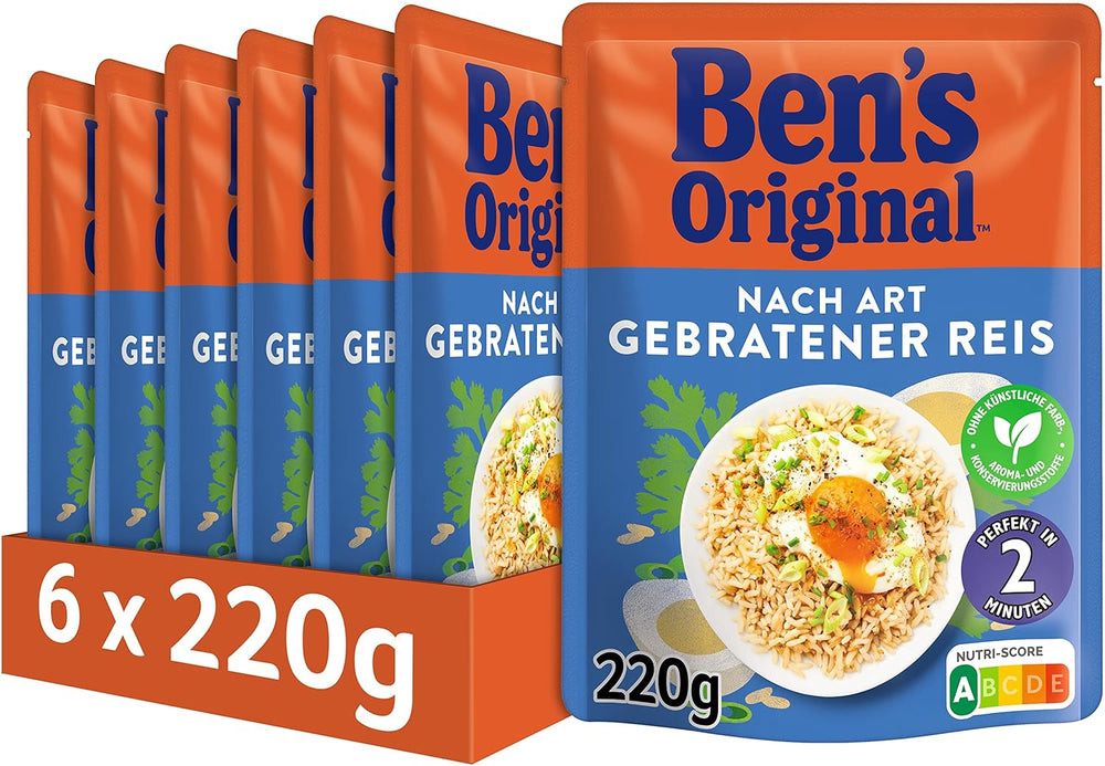 BEN'S ORIGINAL™ Express Basmati rizs 6 x 220 g
