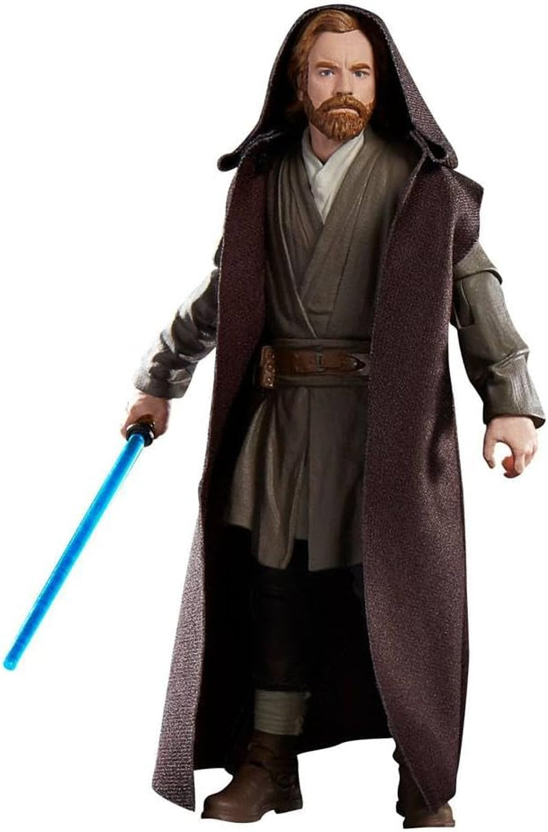 Star Wars Hasbro Star WarBlack sorozat Obi-Wan Kenobi (Jabiim), 15 cm-es nagy akciófigura Obi-Wan Kenobi, Multi, F7098 akciófigurák Naty Shop