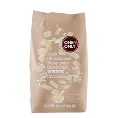 One&Only Chocolate Powder White 1 kg - Por italokhoz a legjobb kakaóvajjal Cacao and Hot Chocolate Naty Shop