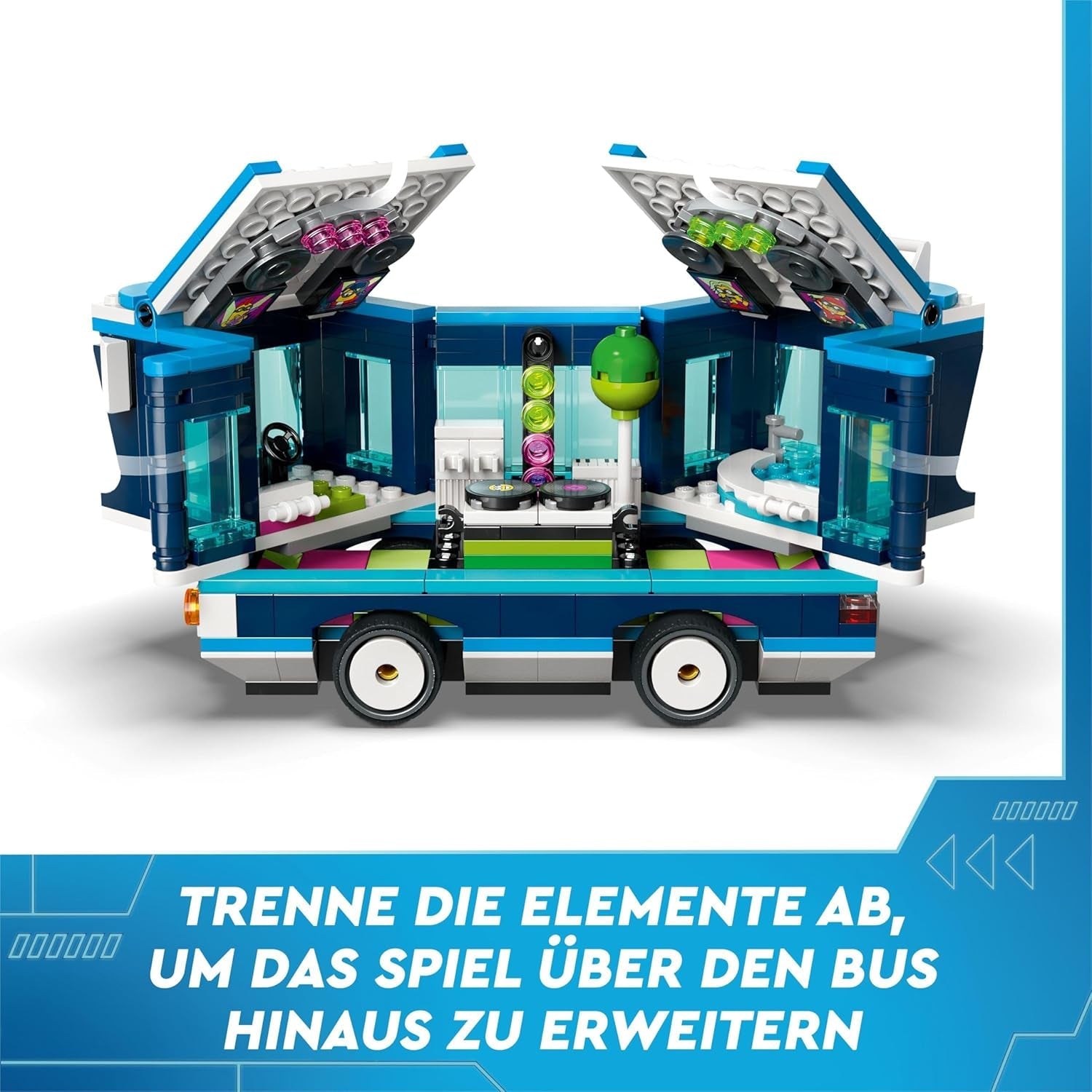 LEGO I - Simply Incorrigible 4 Minioni și autobuzul de petrecere, set de joacă pentru I - Simply Incorrigible 4, jucărie pentru copii, cadou creativ Minioni pentru băieți și fete de la 7 ani 75581 Seturi de constructie Besuche den LEGO-Store