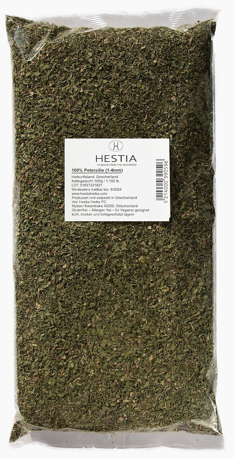 Hestia Herbs Griechischer getrechtenter Oregano 500 g, Allergenfrei – Vegán – GVO-frei
