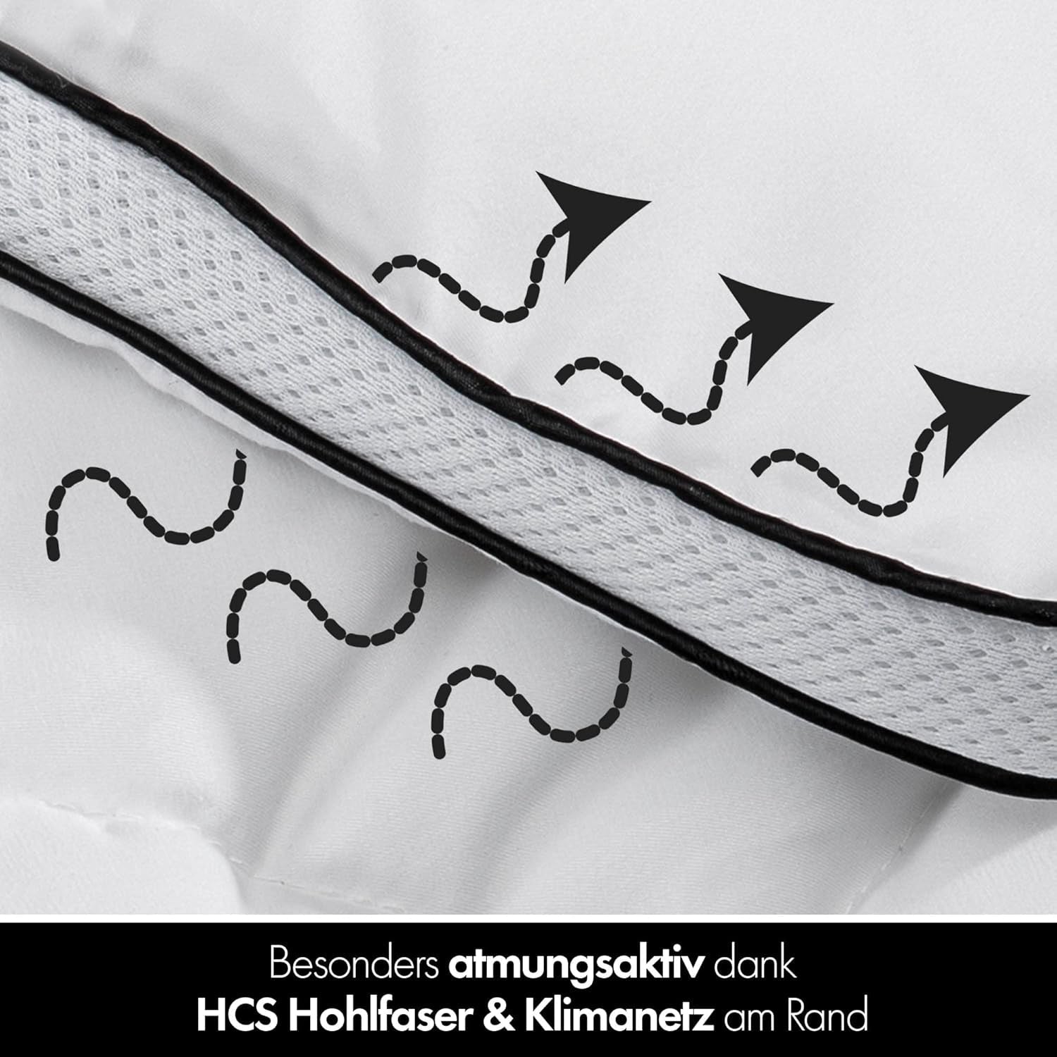 All Seasons paplan 135x200 - Könnyű 135x200 paplan - Légáteresztő és mosható és 100%-ban vegán - Klímahálós paplan és kényelmes pánt alváshoz - 800G Töltő paplanok és paplanok Naty Shop