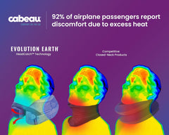 Cabeau Evolution Earth - Pernă pentru gât 25 cm Perne calatorie Naty Shop