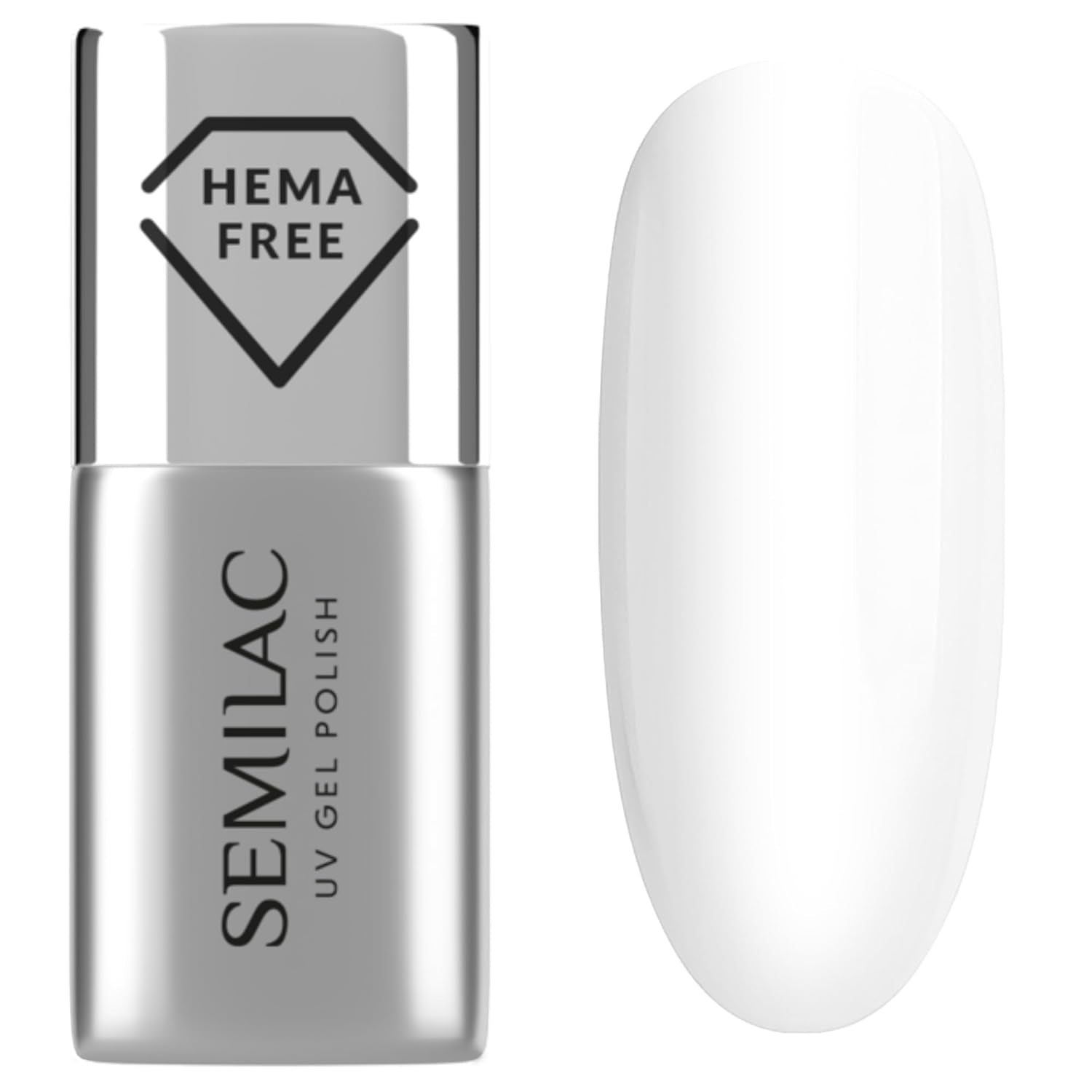 Semilac Pure & Clean UV körömlakk alap 7ml – Önterülő hibrid alap érzékeny körmökre