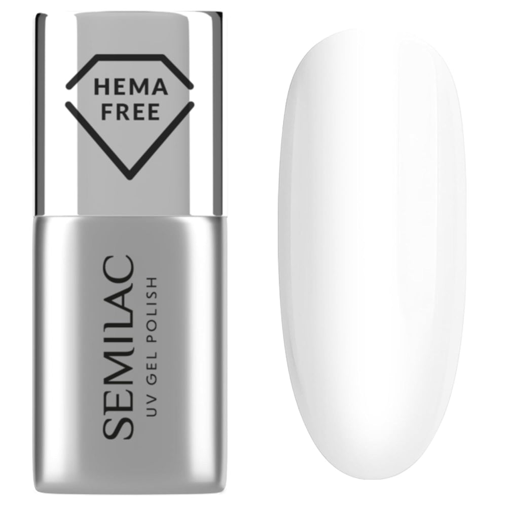 Semilac Pure & Clean UV körömlakk alap 7ml – Önterülő hibrid alap érzékeny körmökre