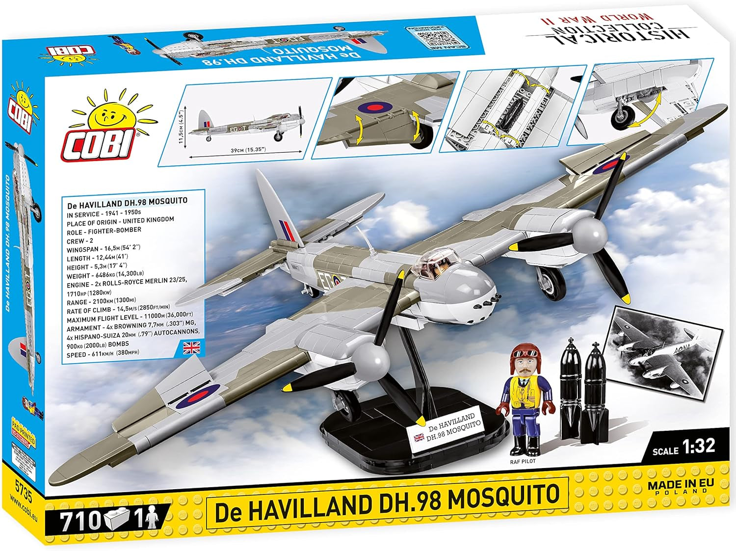 COBI De Havilland DH.98 Mosquito
