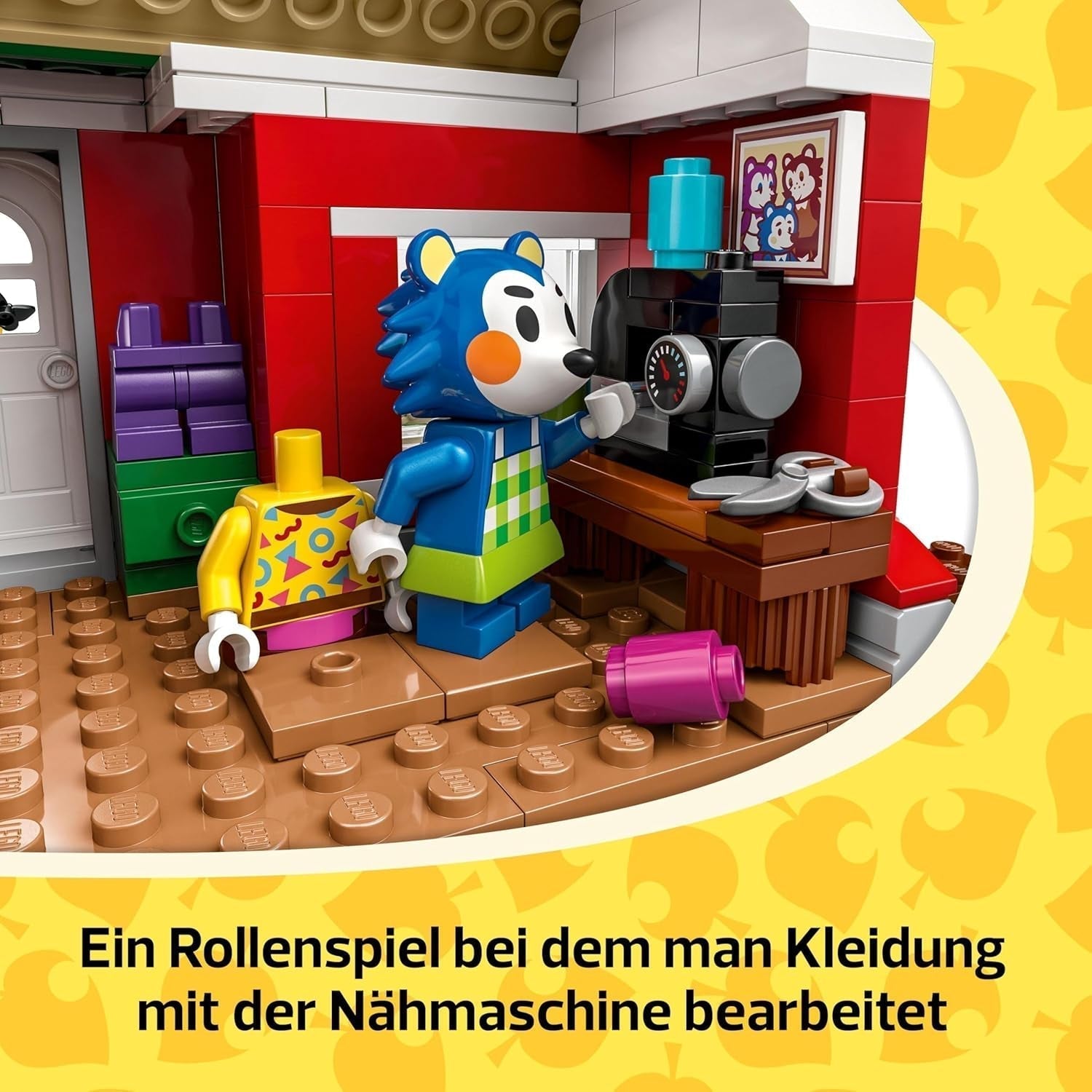 LEGO Animal Crossing Tailoring Sisters Kreatív szerepjátékos építőkészlet, ajándék lányoknak, fiúknak és videojáték-rajongóknak 6 éves kor felett, 77055 kalandjátékkészlet építőkészletek Besuche den LEGO-Store