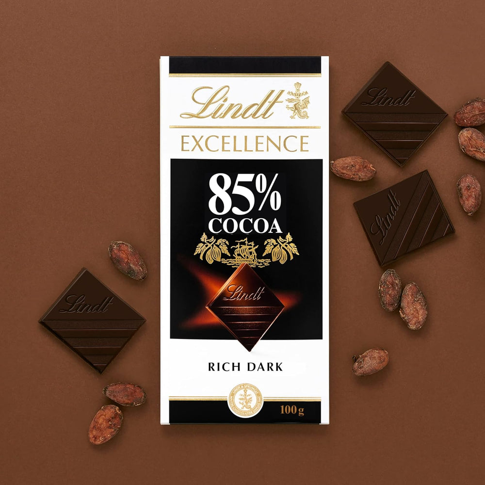 Lindt csokoládé | Bar EXCELLENCE 85% kakaó | 100g | Extra étcsokoládé | Vegán csokoládészelet