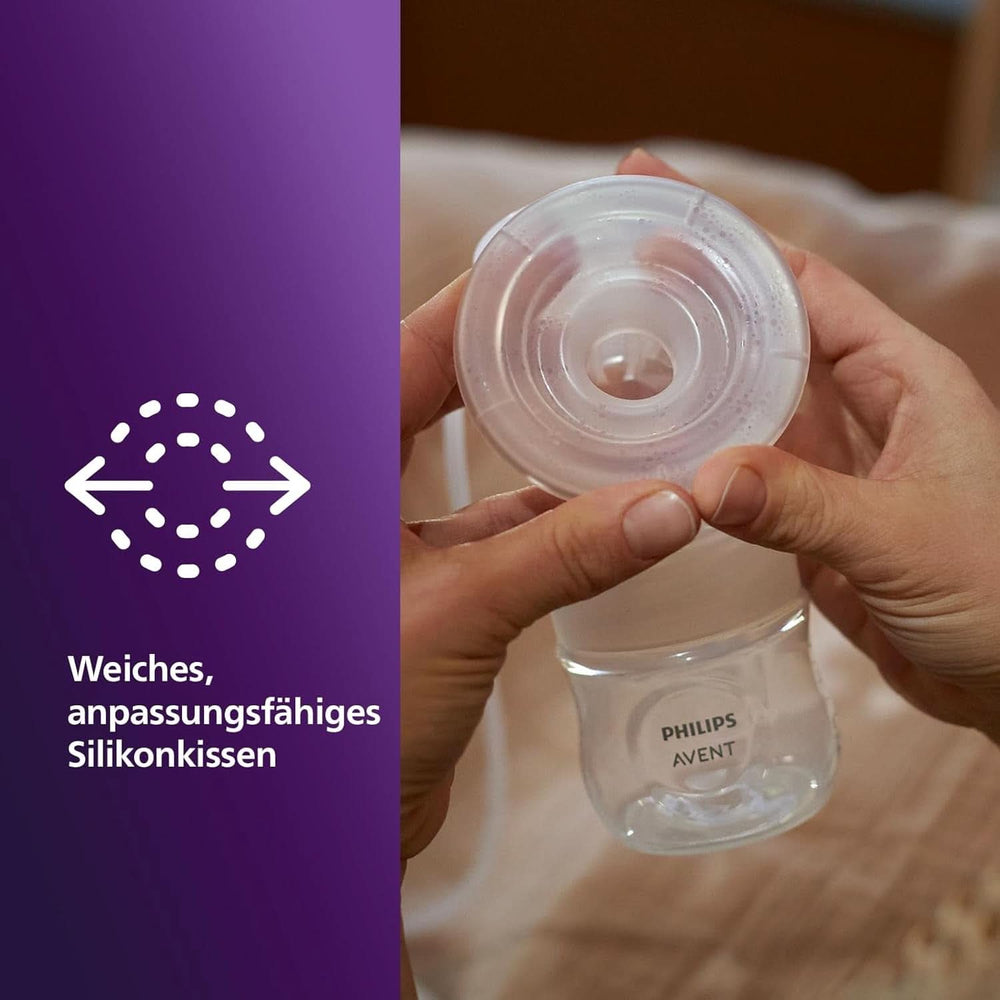 Elektronische Philips Avent Einzelmilchpumpe Premium - Mit Natural Motion Technologie, Wiederaufladbarem Akku, Timer-Anzeige (Modell SCF396/31) Kiegészítők Élelmiszer és szoptatás Bebe Naty Shop