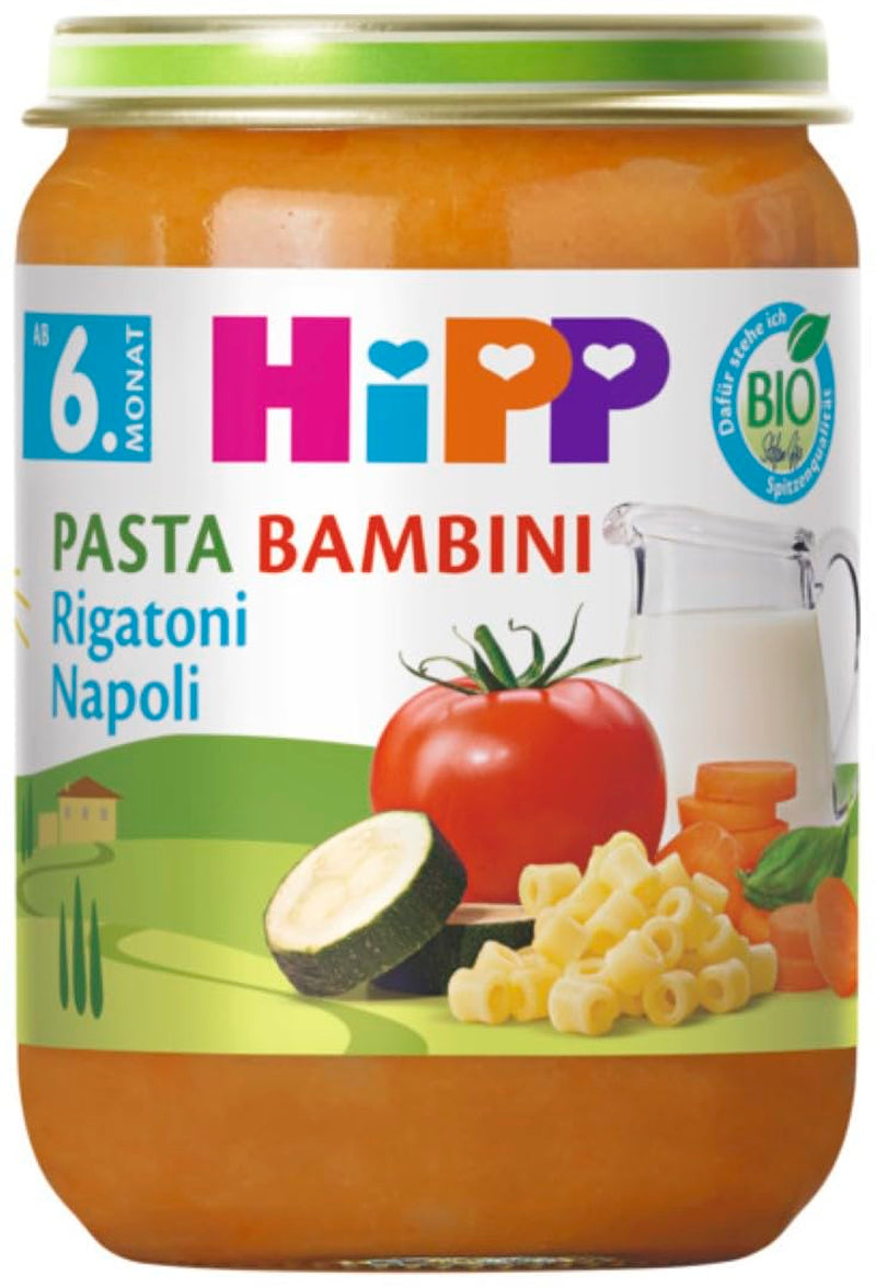 Hipp Bio menük 10-től. Luna Pasta Bambini, Rigatoni Napoli, 220G, 6 db-os (6X220G) Mother and Child Naty Shop Alapcím