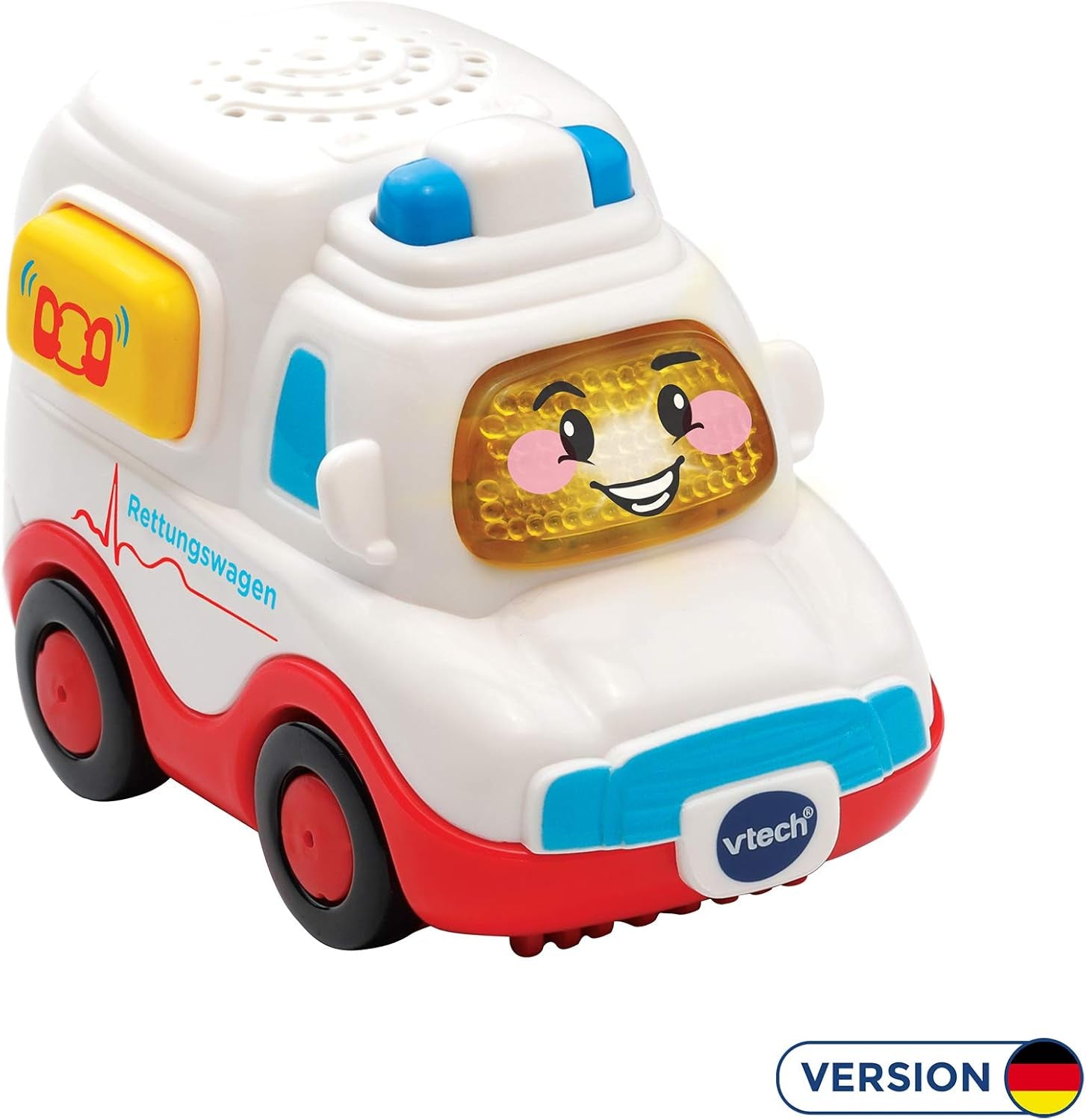 Baby 80-127804 - TUT TUT Baby Speedster - Road Set & 80-517004 TUT TUT Baby Speedster Ambulanță Jucărie pentru copii, multicoloră Jucarii Bebe Naty Shop